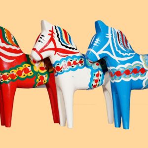 Painted Wooden Horses